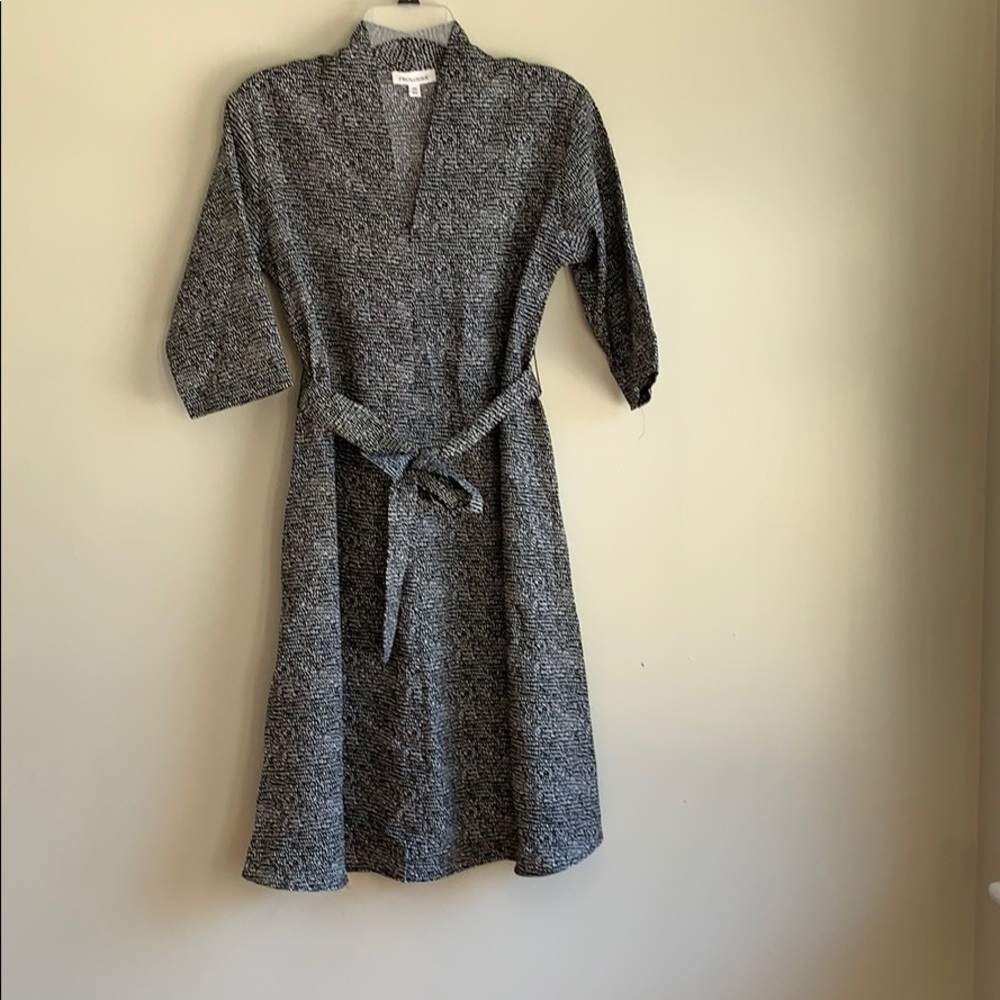 Prologue black white dress size XS